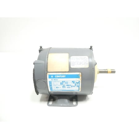 Century F48Z 3Ph 1/6Hp 1140rpm 1/2In 208-230V-Ac Ac Motor 763C499H01